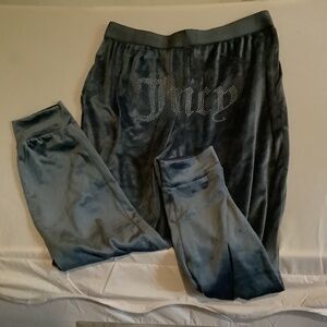 Juicy dark grey lounge pants